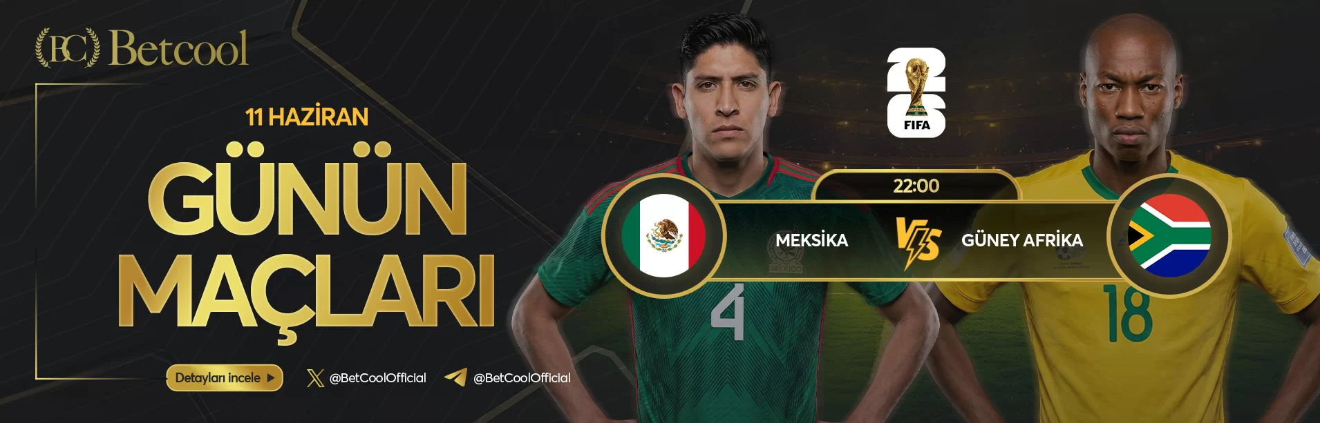 Meksika 2-0 Güney Afrika Dünya Kupası 2026 maç sonucu